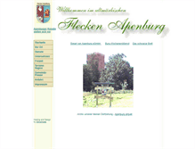 Tablet Screenshot of apenburg.de